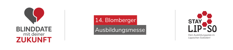 Blinddate mit deiner Zukunft · 14. Blomberger Ausbildungsmesse